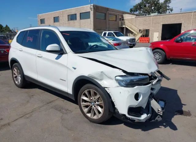 BMW X3 2016 5uxwx9c58g0d78063