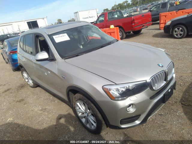 BMW X3 2016 5uxwx9c58g0d78256