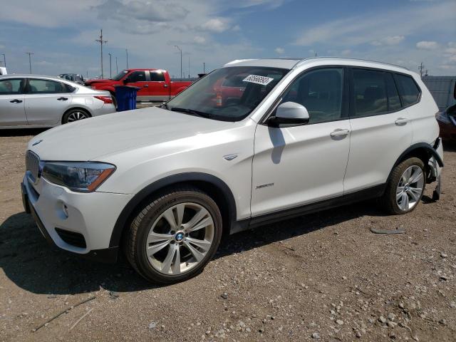 BMW X3 XDRIVE2 2016 5uxwx9c58g0d89399