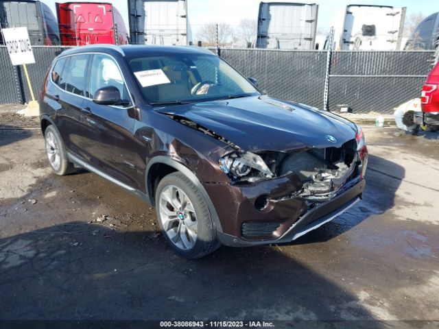 BMW X3 2016 5uxwx9c58g0d91637