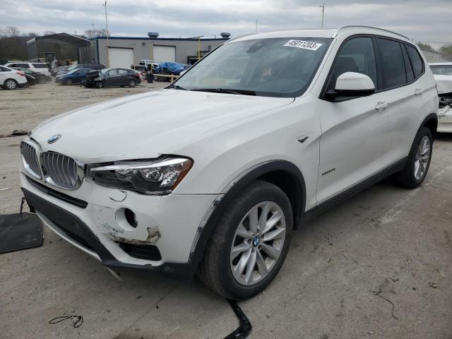 BMW X3 XDRIVE2 2016 5uxwx9c58g0d93288