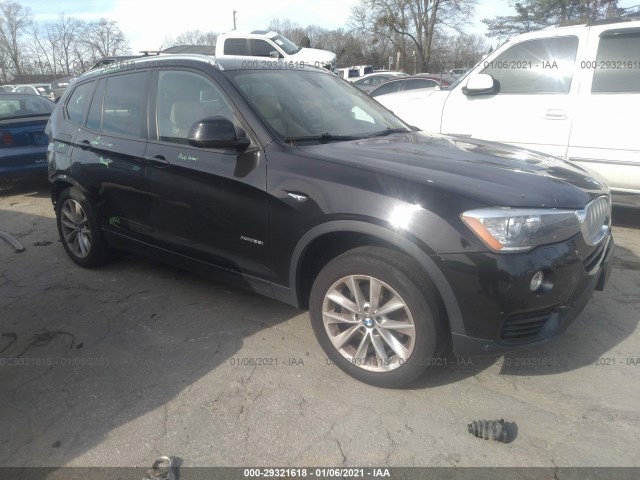 BMW X3 2016 5uxwx9c58h0d96161