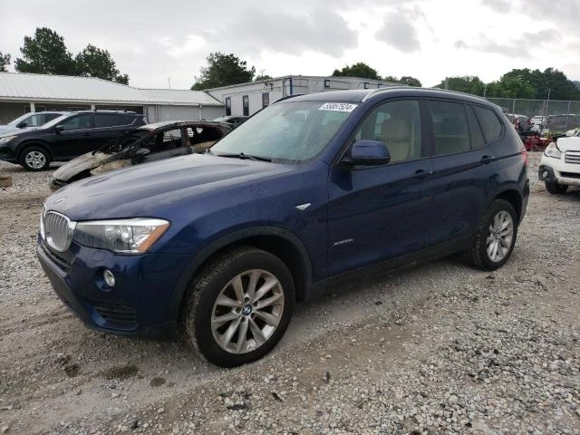 BMW X3 2016 5uxwx9c58h0t04642