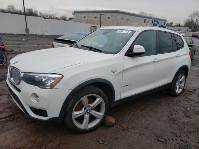 BMW X3 XDRIVE2 2017 5uxwx9c58h0t06407