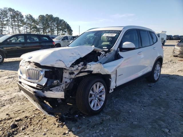 BMW X3 XDRIVE2 2017 5uxwx9c58h0t08576