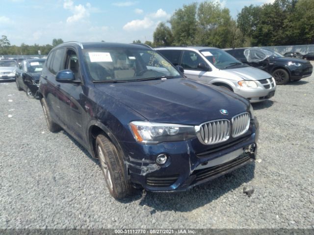 BMW X3 2017 5uxwx9c58h0t09744