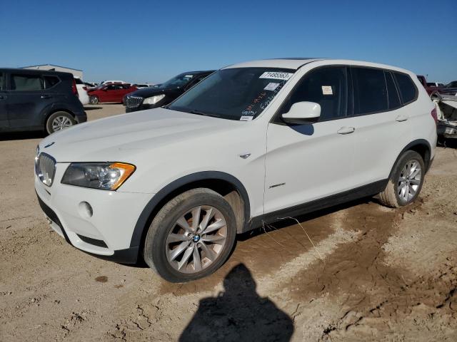 BMW X3 XDRIVE2 2013 5uxwx9c59d0a29330