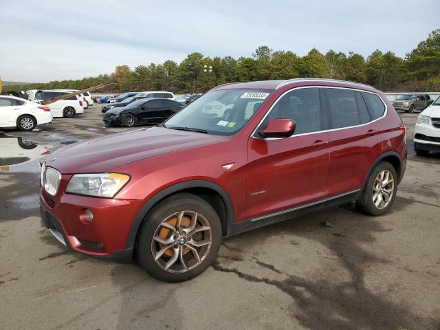 BMW X3 XDRIVE2 2013 5uxwx9c59d0d06347