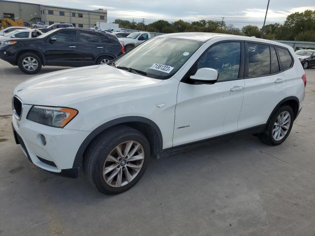 BMW X3 XDRIVE2 2013 5uxwx9c59dl874190