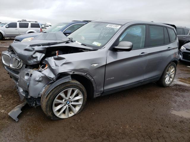 BMW X3 XDRIVE2 2014 5uxwx9c59e0d14370