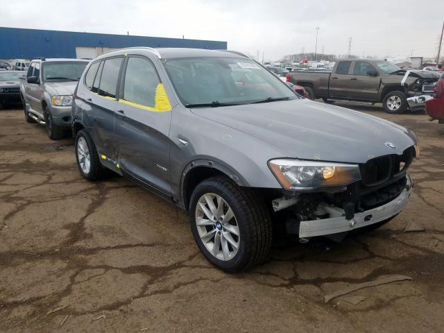 BMW X3 XDRIVE2 2015 5uxwx9c59f0d45443