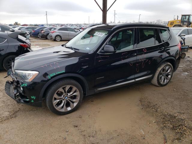 BMW X3 XDRIVE2 2015 5uxwx9c59f0d47015