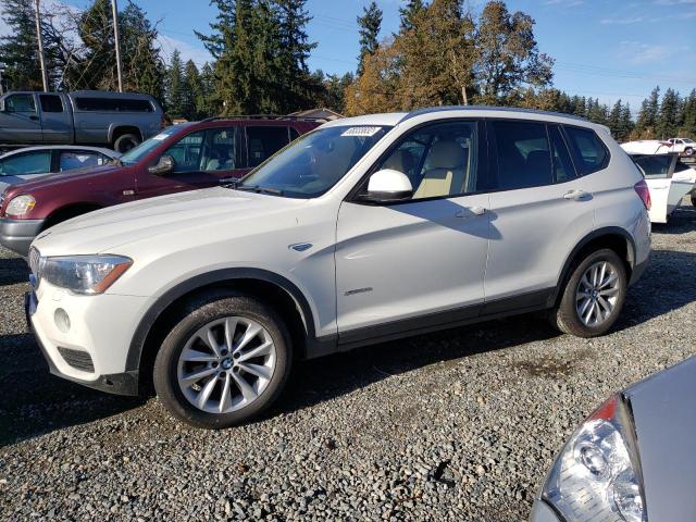 BMW X3 XDRIVE2 2016 5uxwx9c59g0d72725