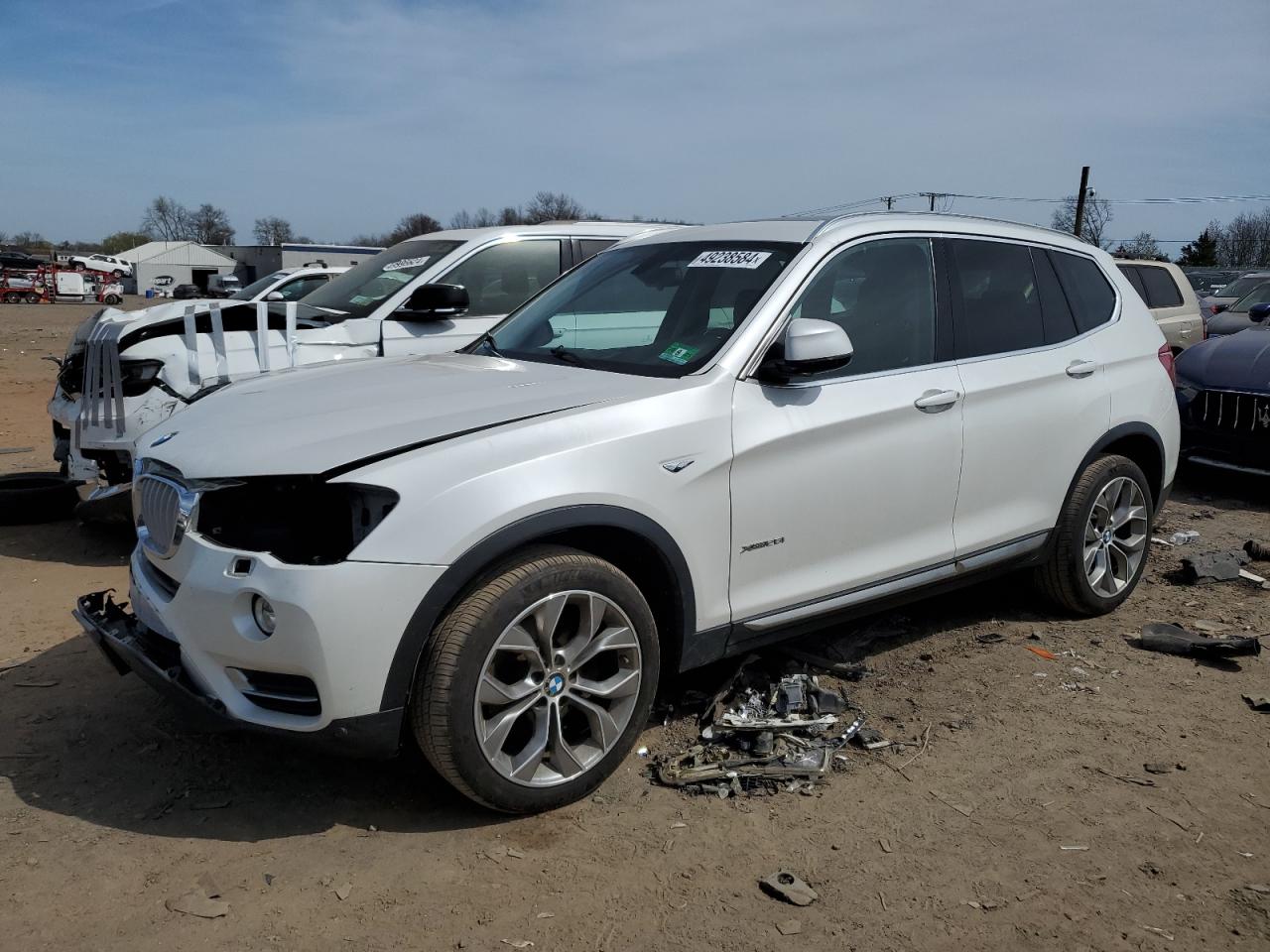 BMW X3 2016 5uxwx9c59g0d88178