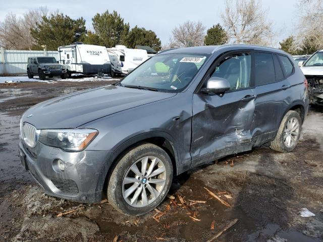 BMW X3 XDRIVE2 2017 5uxwx9c59h0t08604