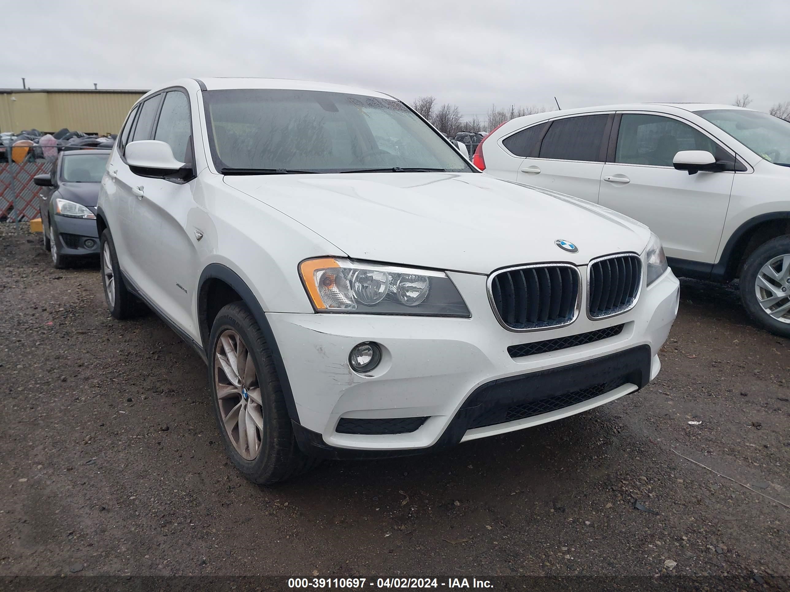 BMW X3 2013 5uxwx9c5xd0a08728