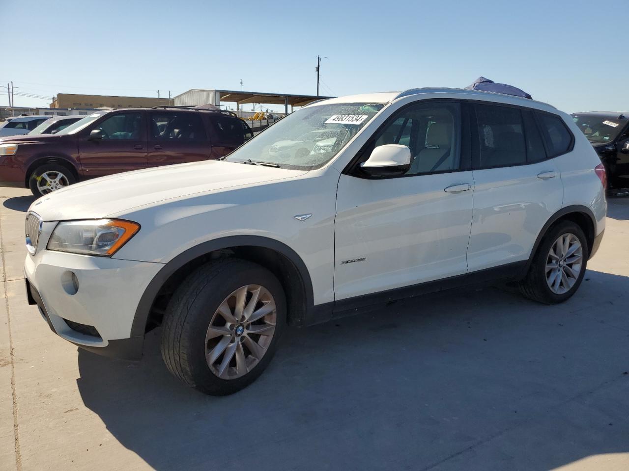 BMW X3 2013 5uxwx9c5xd0a31636