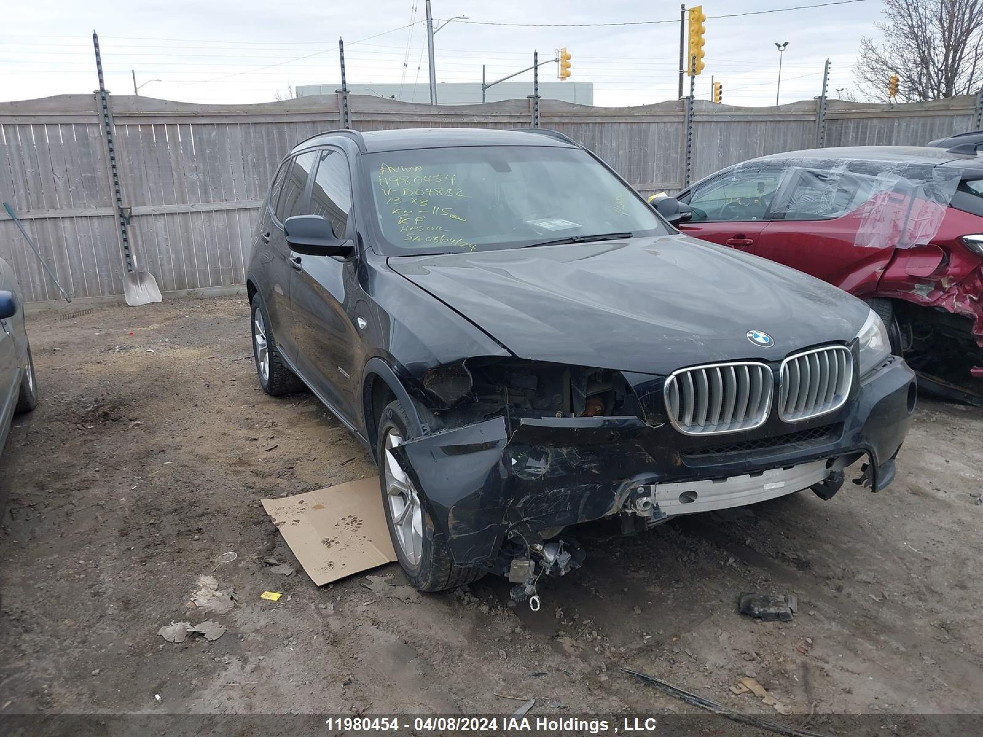 BMW X3 2013 5uxwx9c5xd0d04882