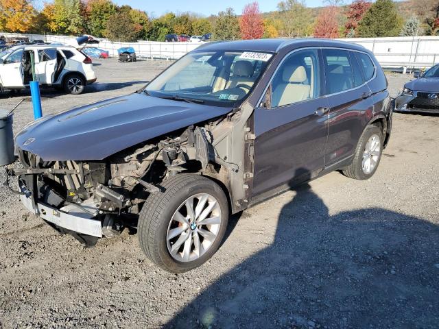 BMW X3 XDRIVE2 2014 5uxwx9c5xe0d09226