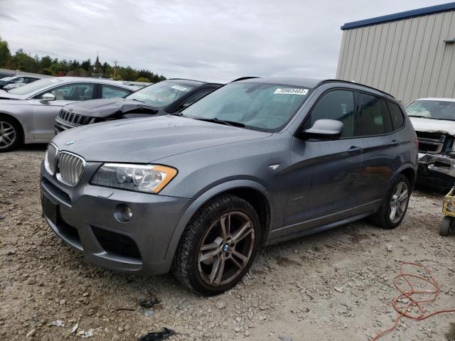 BMW X3 XDRIVE2 2014 5uxwx9c5xe0d21506