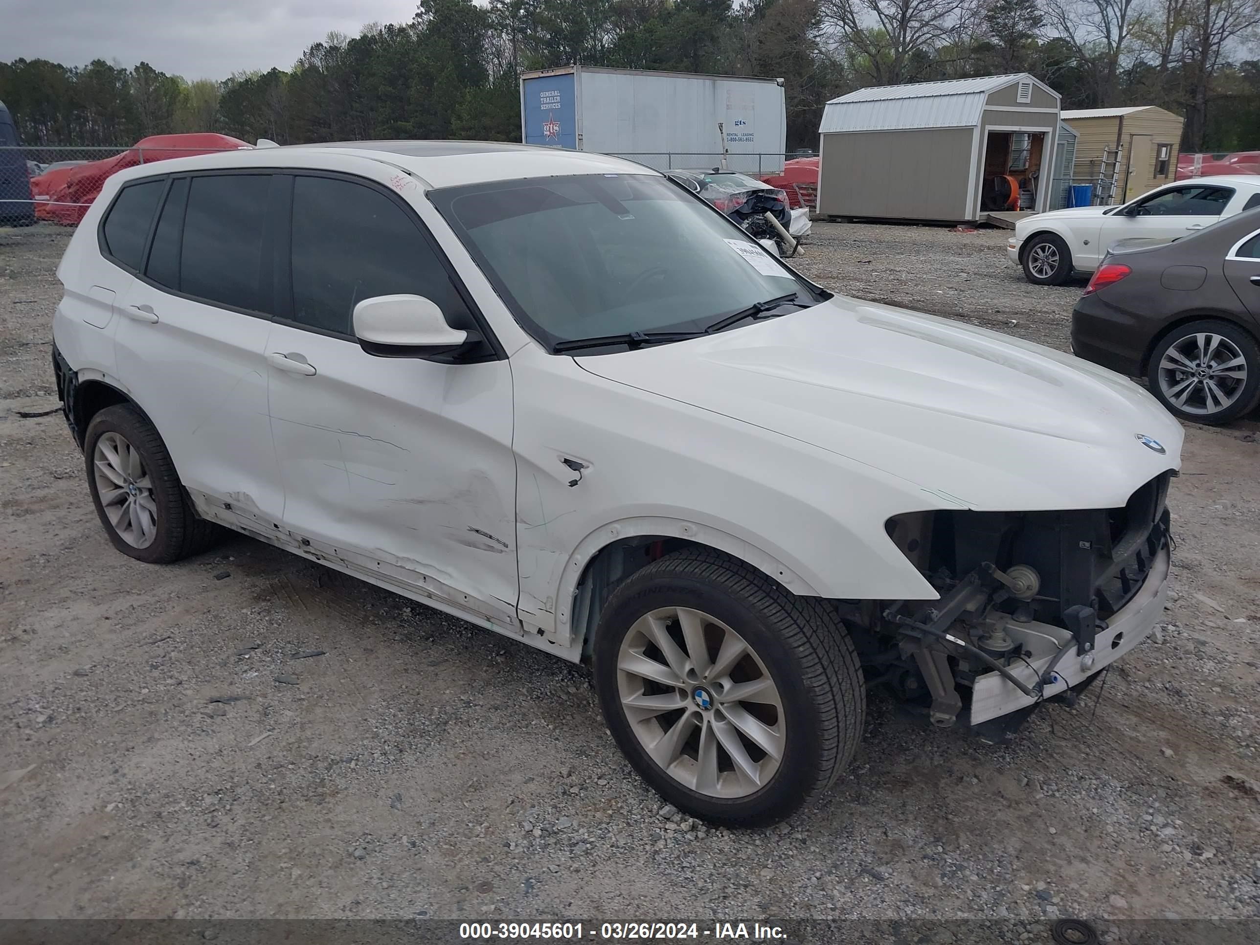 BMW X3 2014 5uxwx9c5xe0d22543