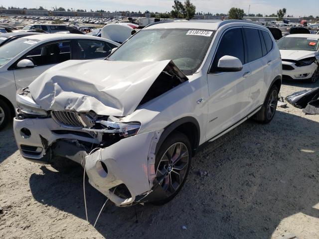 BMW X3 XDRIVE2 2015 5uxwx9c5xf0d45287