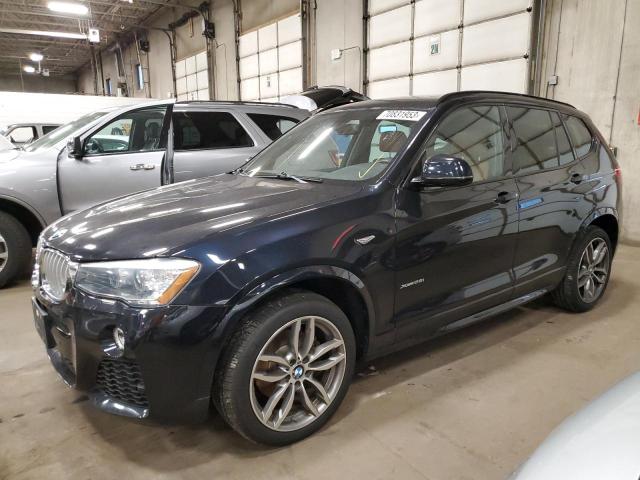 BMW X3 XDRIVE2 2015 5uxwx9c5xf0d62591