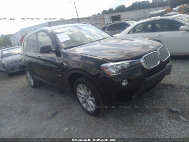 BMW X3 2016 5uxwx9c5xg0d94233