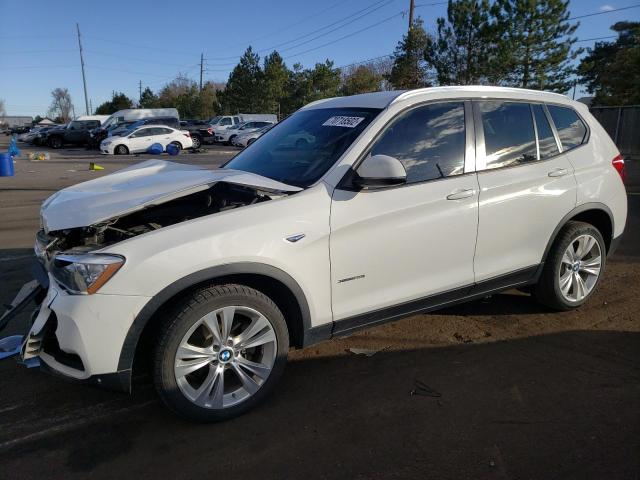 BMW X3 XDRIVE2 2016 5uxwx9c5xg0d94894