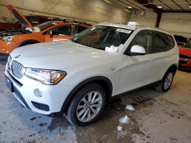 BMW X3 XDRIVE2 2017 5uxwx9c5xh0t02827