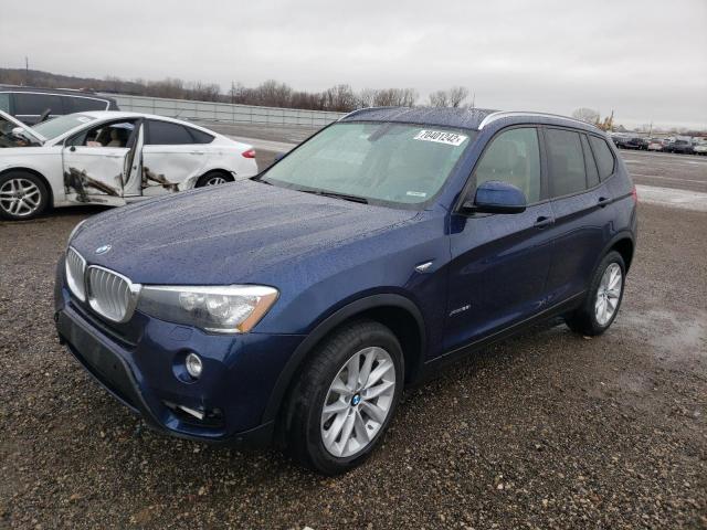 BMW X3 XDRIVE2 2017 5uxwx9c5xh0t11950