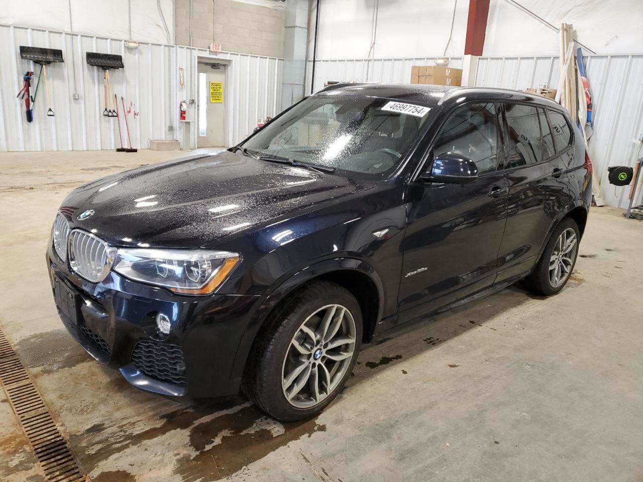 BMW X3 2016 5uxwy3c55g0f84399