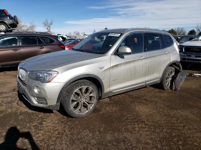 BMW X3 XDRIVE2 2015 5uxwy3c58f0e95103