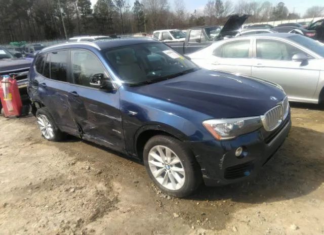 BMW X3 2017 5uxwz7c31h0v93487