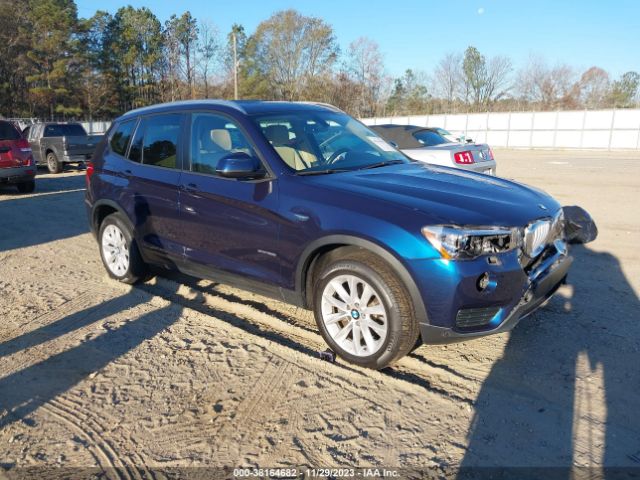 BMW X3 2017 5uxwz7c31h0x42738