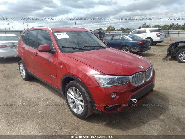 BMW X3 2017 5uxwz7c32h0v89321