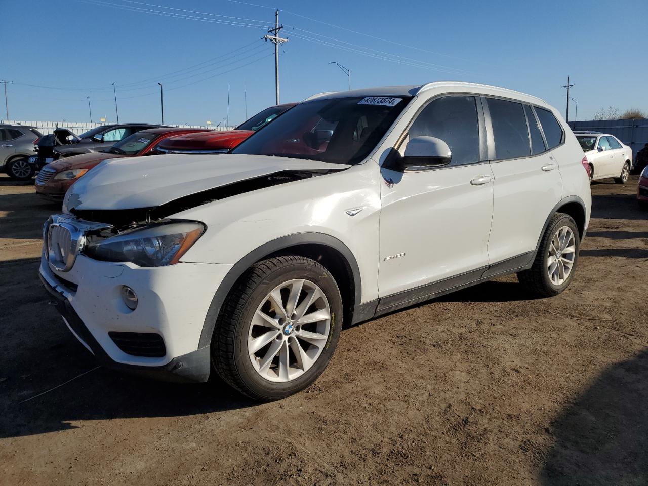 BMW X3 2017 5uxwz7c32h0v90047