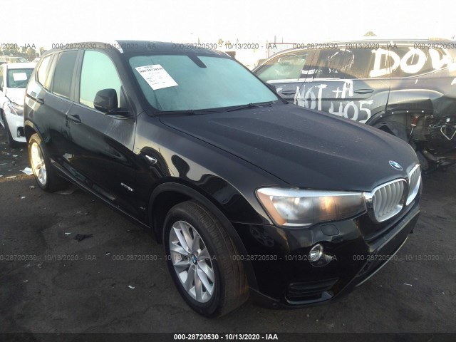 BMW X3 2017 5uxwz7c32h0x39461