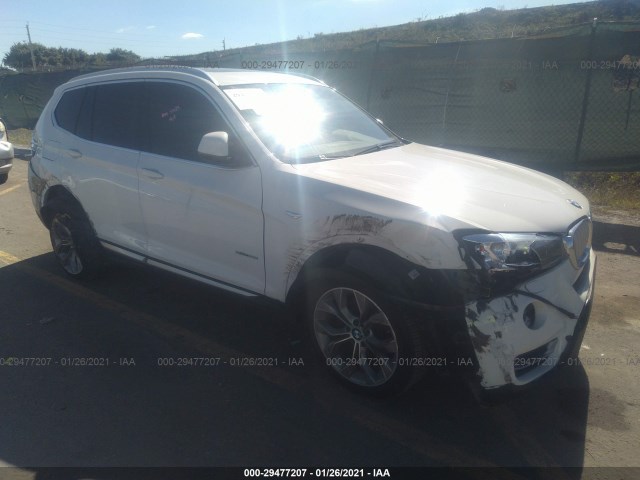 BMW X3 2017 5uxwz7c32h0x40805