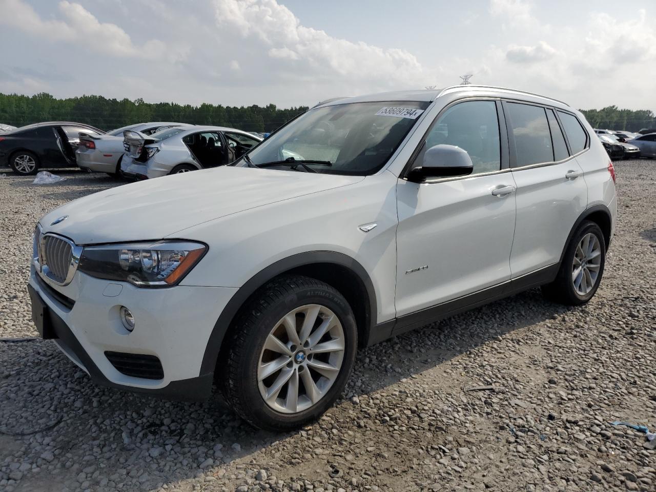 BMW X3 2017 5uxwz7c33h0v93037