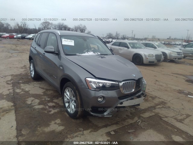 BMW X3 2017 5uxwz7c35h0x40930