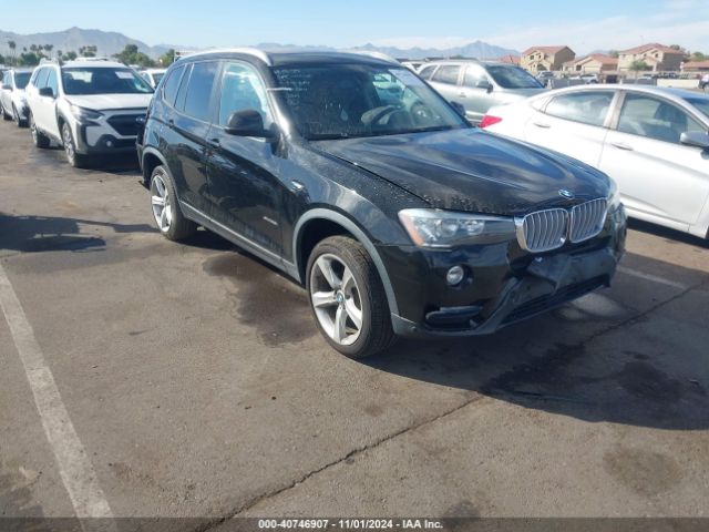 BMW X3 2017 5uxwz7c36h0x40824