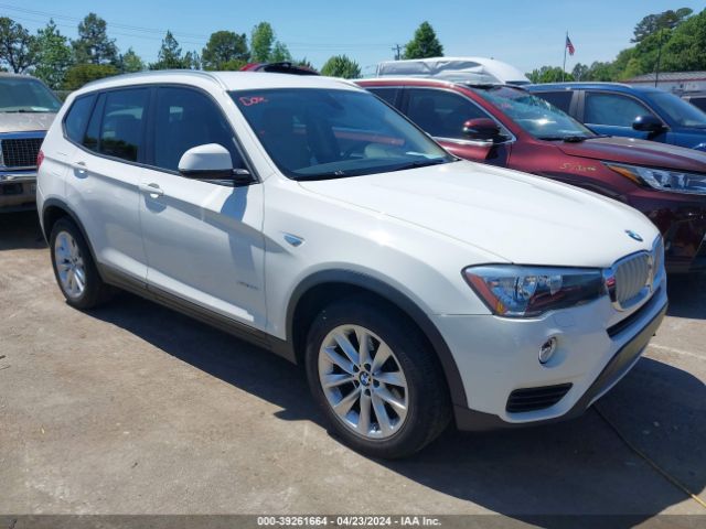 BMW X3 2017 5uxwz7c36h0x41617