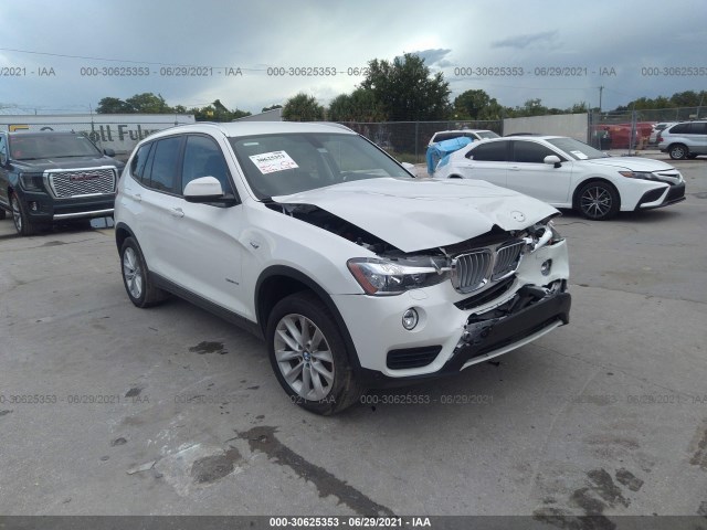 BMW X3 2017 5uxwz7c36h0x42198