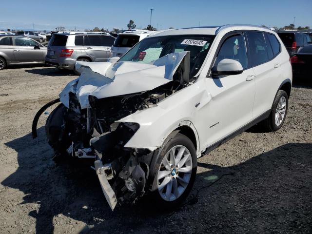 BMW X3 SDRIVE2 2017 5uxwz7c37h0v88892