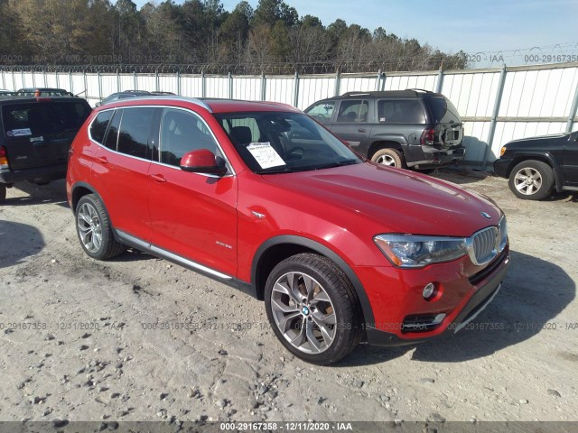 BMW X3 2017 5uxwz7c38h0v92613