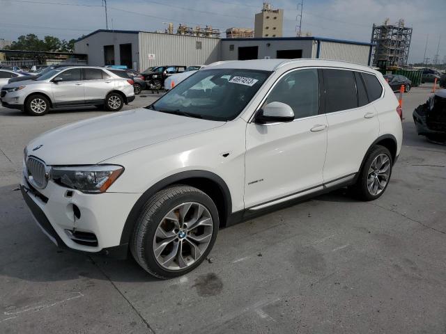 BMW X3 SDRIVE2 2017 5uxwz7c38h0v93812