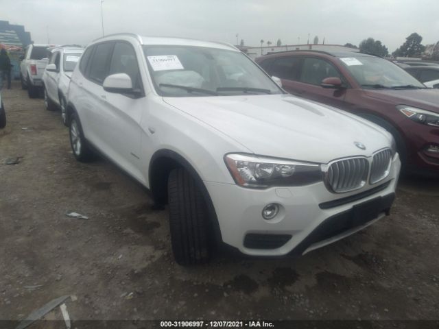 BMW X3 2017 5uxwz7c38h0x40985