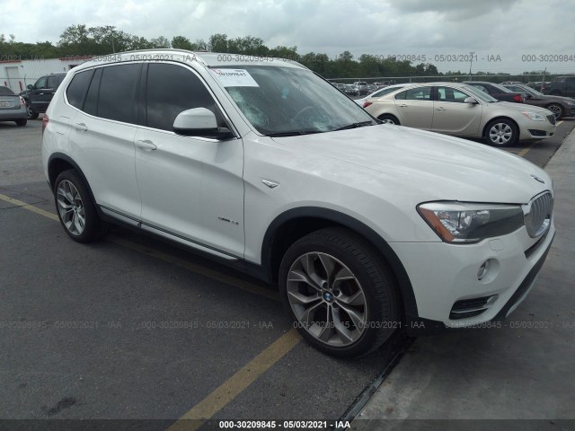 BMW X3 2017 5uxwz7c38h0x42297