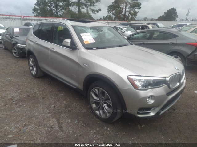 BMW X3 2017 5uxwz7c39h0v94113